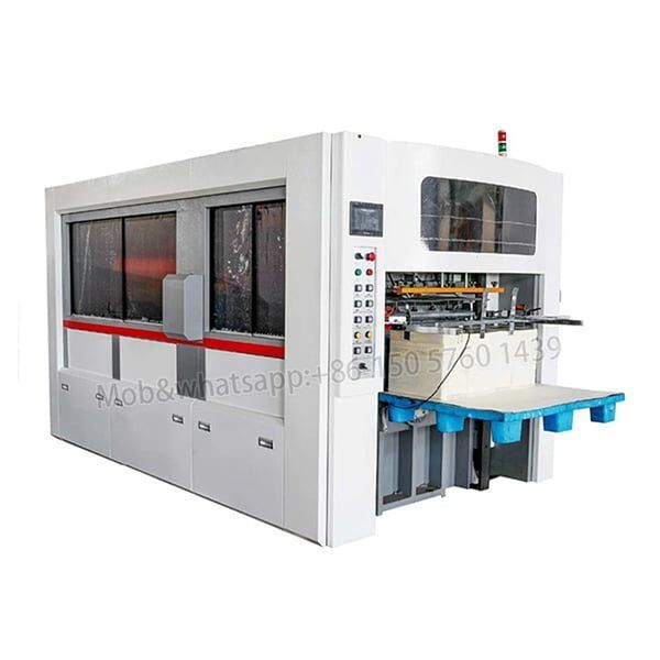 High speed roll paper die cutting machine