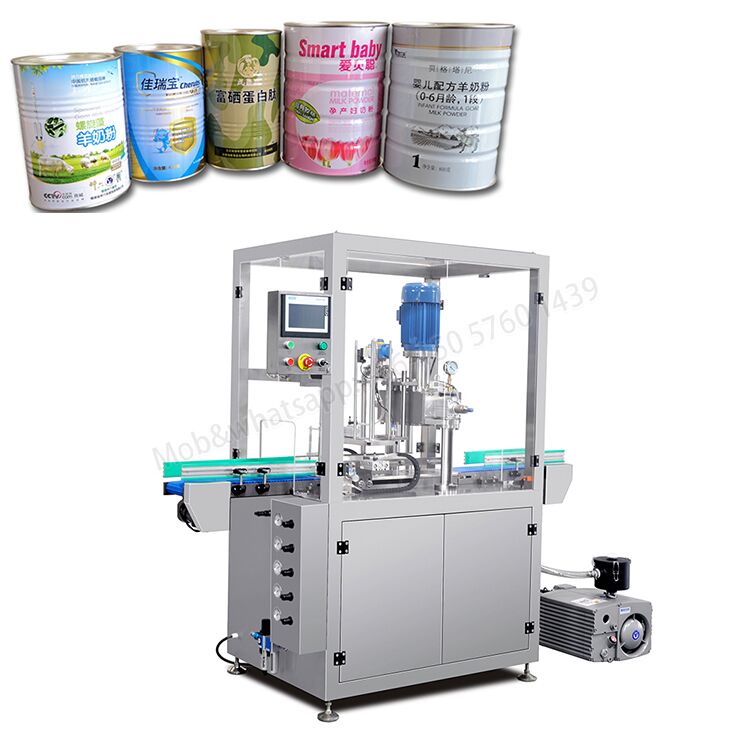 nitrogen vacuum can sealing machine