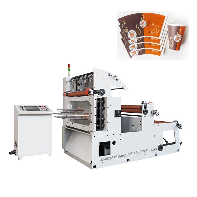 VDP Roll paper die cutting punching machine