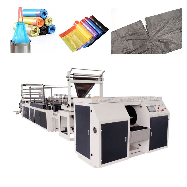 draw string roll bag making machine